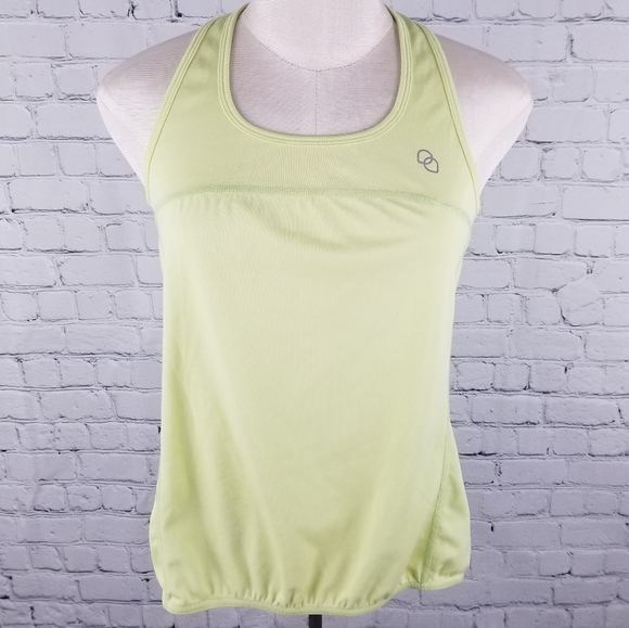 BLURR | zipper pocket crisscross back athletic top - Picture 1 of 4
